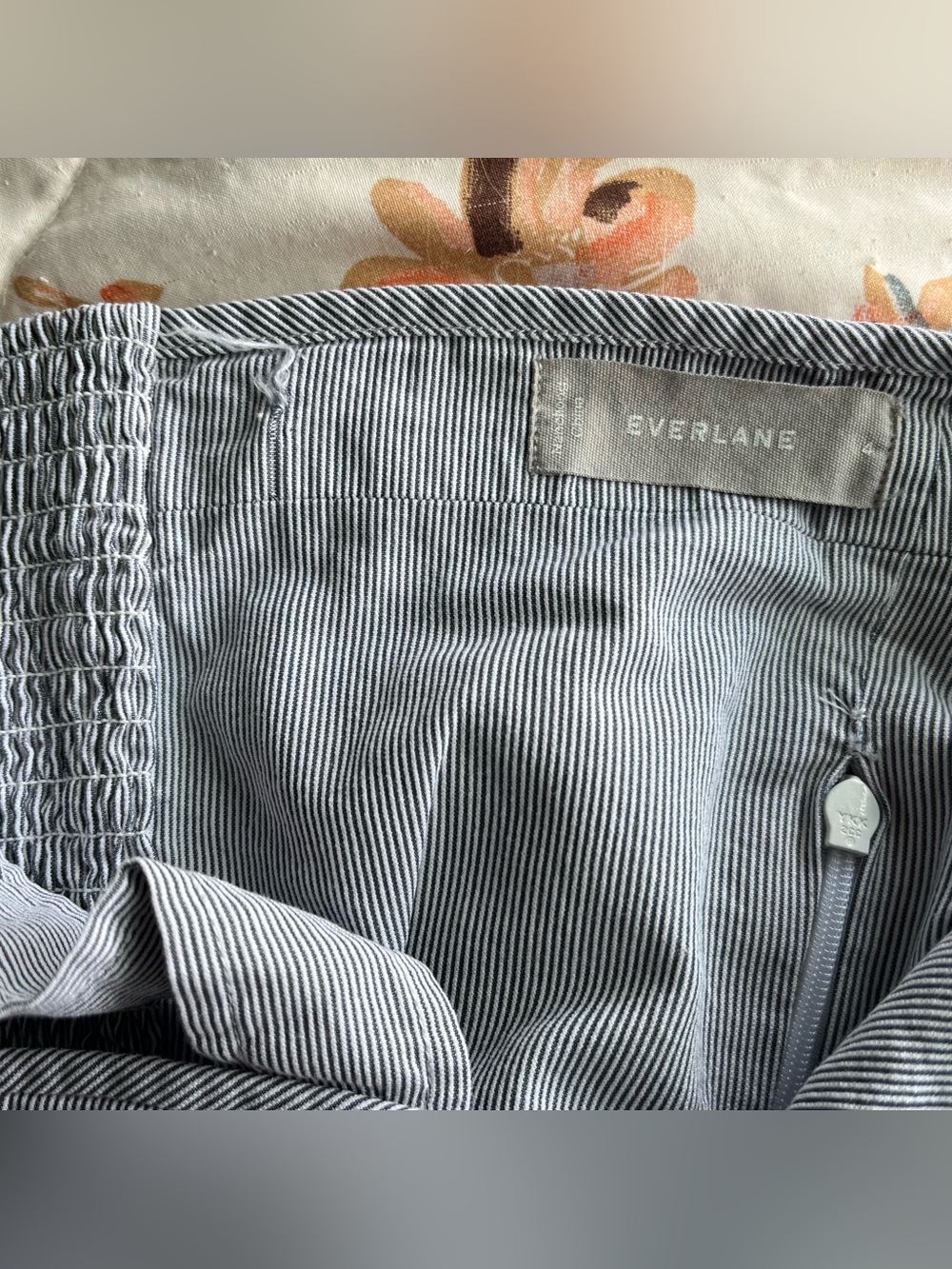 Everlane Cotton Weave Picnic Dress - Size 4 - Picture 6 of 8